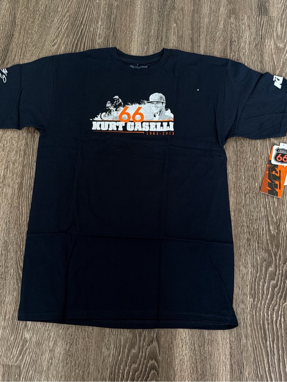 Kurt Caselli 66 Short Sleeve Tee - Black